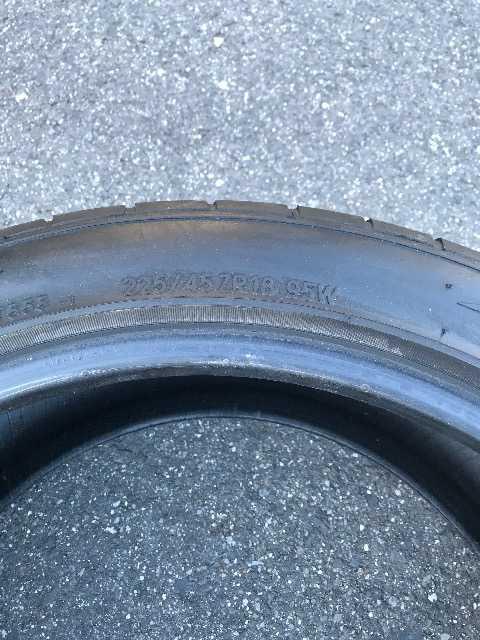 Ã^C2{Zbg!NITTO NT555Extreme ZR225/45ZR18