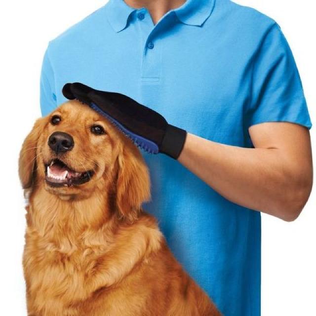 ペット ブラシ 手袋 グローブ 犬と猫に使える お手入れ 抜け毛 < ペット/手芸/園芸  ペット ブラシ 手袋 グローブ 犬と猫に使える お手入れ 抜け毛 < ペット/手芸/園芸の
