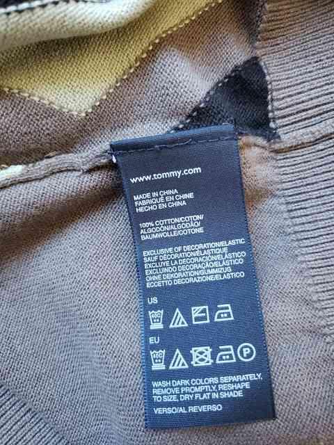 ☆新品同様☆TOMMY HILFIGER☆アーガイルセーター☆M < ブランド ☆新品同様☆TOMMY HILFIGER☆アーガイルセーター☆M < ブランドの