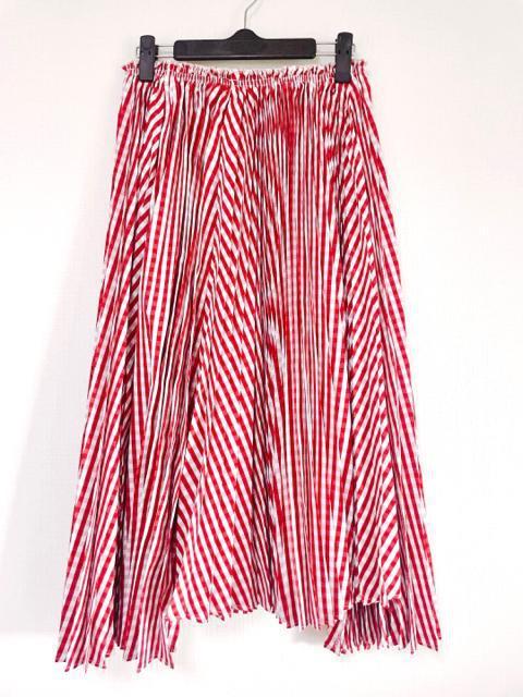 birthdaybashbbバースデーバッシュギンガムチェックプリーツアシンメトリースカートレッドホワイト赤白 < 女性ファッション birthdaybashbbバースデーバッシュギンガムチェックプリーツアシンメトリースカートレッドホワイト赤白 < 女性ファッションの