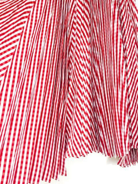 birthdaybashbbバースデーバッシュギンガムチェックプリーツアシンメトリースカートレッドホワイト赤白 < 女性ファッション birthdaybashbbバースデーバッシュギンガムチェックプリーツアシンメトリースカートレッドホワイト赤白 < 女性ファッションの