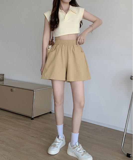 送料無料 新品 ワイドショートパンツ レディース 短パン < 女性ファッション  送料無料 新品 ワイドショートパンツ レディース 短パン < 女性ファッションの