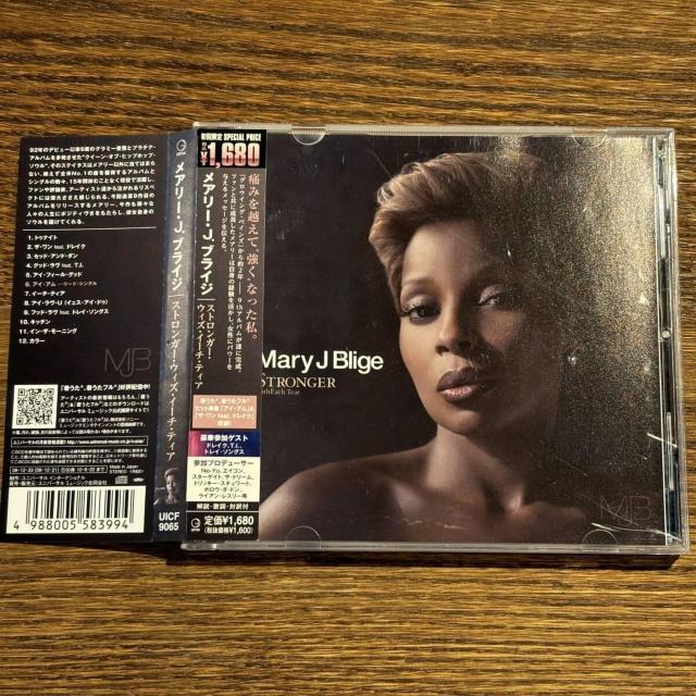 【Mary J. Blige】STRONGER with Each Tear < CD/DVD/ビデオ 【Mary J. Blige】STRONGER with Each Tear < CD/DVD/ビデオの