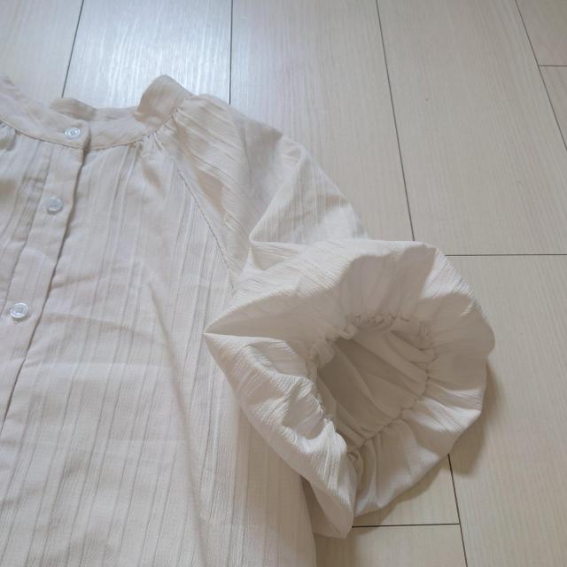 袖パフスリーブ半袖シャツ < 女性ファッション  袖パフスリーブ半袖シャツ < 女性ファッションの