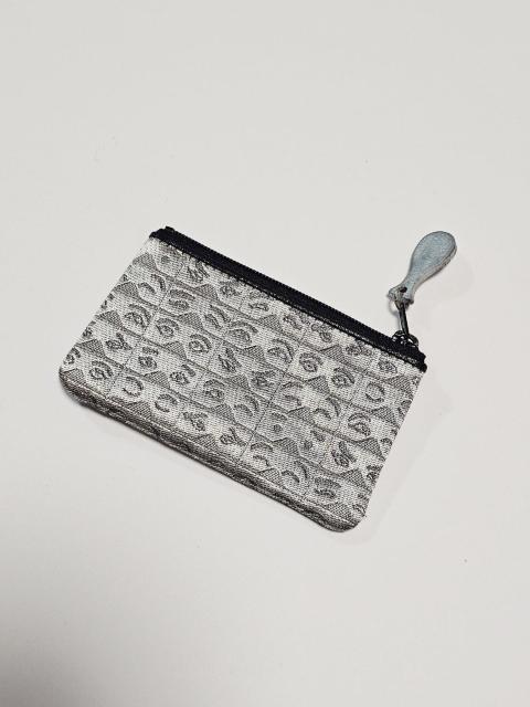 博多織 博多にわか 小銭入れ ポーチ シルバー サヌイ織物 < 女性ファッション 博多織 博多にわか 小銭入れ ポーチ シルバー サヌイ織物 < 女性ファッションの