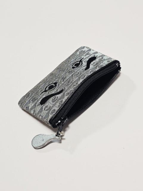 博多織 博多にわか 小銭入れ ポーチ シルバー サヌイ織物 < 女性ファッション 博多織 博多にわか 小銭入れ ポーチ シルバー サヌイ織物 < 女性ファッションの