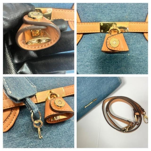 Samantha Vega サマンサベガ デニム ハンドバッグ 2WAY < ブランド Samantha Vega サマンサベガ デニム ハンドバッグ 2WAY < ブランドの