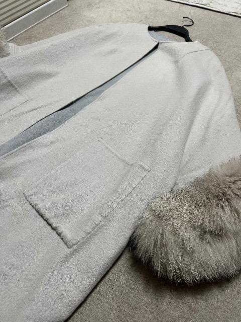 グレースコンチネンタル⭐︎フォックスファー付きポンチョ < ブランド グレースコンチネンタル⭐︎フォックスファー付きポンチョ < ブランドの