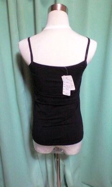 胸元ベロアキャミソールブラック < 女性ファッション 胸元ベロアキャミソールブラック < 女性ファッションの