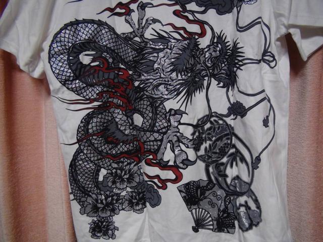 アビリティバーンの龍のラメ入りポロシャツ(3L)!。 < 男性ファッション アビリティバーンの龍のラメ入りポロシャツ(3L)!。 < 男性ファッションの