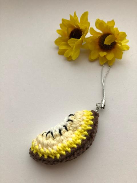 ハンドメイド  ストラップ バッグチャーム ゴールドキウイ♪ < 女性ファッション  ハンドメイド  ストラップ バッグチャーム ゴールドキウイ♪ < 女性ファッションの