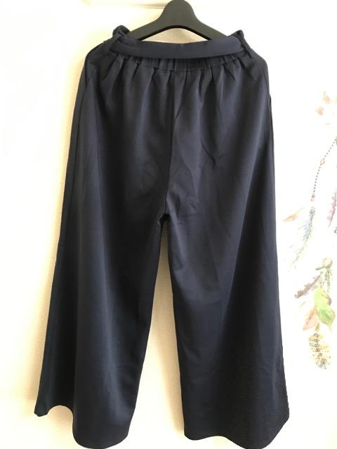 ☆新品未使用☆薄手ウエストゴムタック幅広ガウチヨパンツ.L, < 女性ファッション  ☆新品未使用☆薄手ウエストゴムタック幅広ガウチヨパンツ.L, < 女性ファッションの