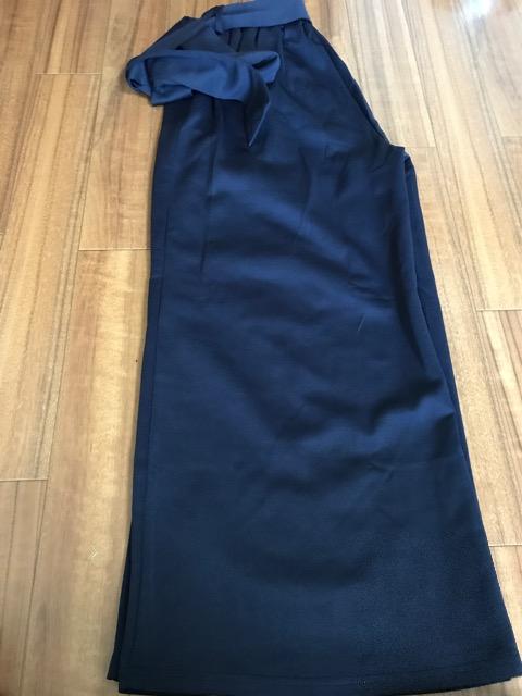 ☆新品未使用☆薄手ウエストゴムタック幅広ガウチヨパンツ.L, < 女性ファッション  ☆新品未使用☆薄手ウエストゴムタック幅広ガウチヨパンツ.L, < 女性ファッションの