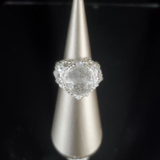 ★光る!キラキラカット水晶&スワロ他ファッションリング★ < 女性アクセサリー/時計  ★光る!キラキラカット水晶&スワロ他ファッションリング★ < 女性アクセサリー/時計の
