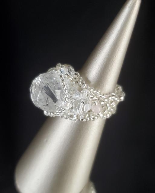 ★光る!キラキラカット水晶&スワロ他ファッションリング★ < 女性アクセサリー/時計  ★光る!キラキラカット水晶&スワロ他ファッションリング★ < 女性アクセサリー/時計の