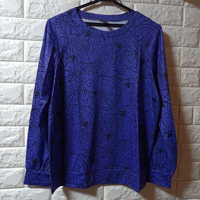 EMERY ROSE★新品★蜘蛛の巣とスパイダープリントカットソー < 女性ファッション  EMERY ROSE★新品★蜘蛛の巣とスパイダープリントカットソー < 女性ファッションの