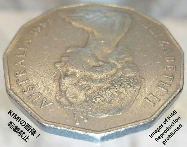 オーストラリア 50セント硬貨 コイン 1983 エリザベス二世 オーストラリア国章 古銭 エリザベス女王 Elizabeth < ホビー  オーストラリア 50セント硬貨 コイン 1983 エリザベス二世 オーストラリア国章 古銭 エリザベス女王 Elizabeth < ホビーの