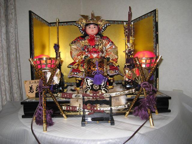 ☆ 五月人形 ☆ 若武者飾り ☆ 昭和レトロ ☆ 菊水作  < インテリア/ライフ  ☆ 五月人形 ☆ 若武者飾り ☆ 昭和レトロ ☆ 菊水作  < インテリア/ライフの