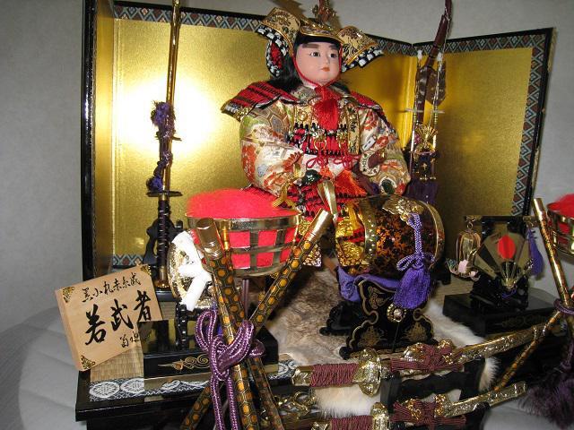 ☆ 五月人形 ☆ 若武者飾り ☆ 昭和レトロ ☆ 菊水作  < インテリア/ライフ  ☆ 五月人形 ☆ 若武者飾り ☆ 昭和レトロ ☆ 菊水作  < インテリア/ライフの