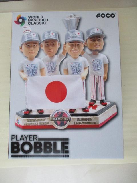 高騰中!入札困難品!123個限定完売品!2023年WBC侍ジャパン優勝シーン(優勝記念キャップ+Tシャツ着用)のボブルヘッド人形 < レジャー/スポーツ 高騰中!入札困難品!123個限定完売品!2023年WBC侍ジャパン優勝シーン(優勝記念キャップ+Tシャツ着用)のボブルヘッド人形 < レジャー/スポーツの