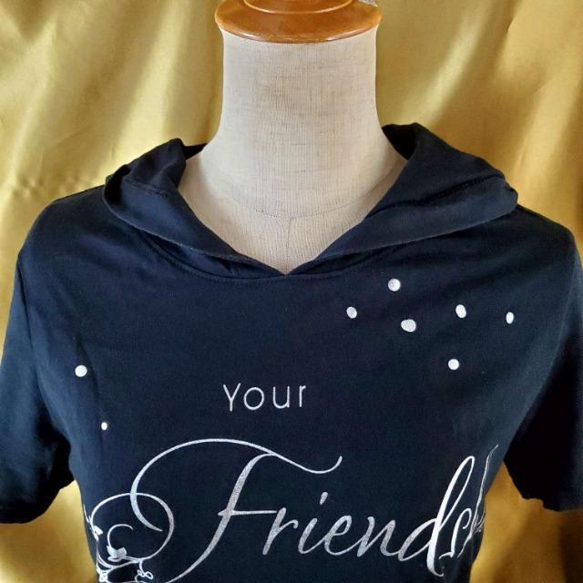 込み★680★UNIQLO&Hallmark★フード付きロングTシャツ/パーカー★M★ < ブランド  込み★680★UNIQLO&Hallmark★フード付きロングTシャツ/パーカー★M★ < ブランドの