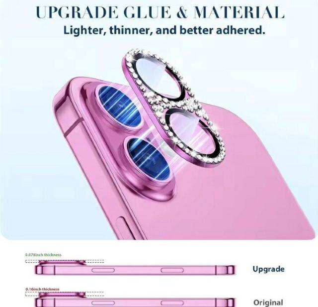 《New》iPhone16/iPhone16Plus★ラインストーン・カメラ保護カバー(黒)+カメラ保護フィルム<おまけ付き> < 家電/AV  《New》iPhone16/iPhone16Plus★ラインストーン・カメラ保護カバー(黒)+カメラ保護フィルム<おまけ付き> < 家電/AVの