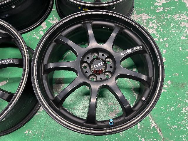 8072111)ウェッズLMスポーツ4本30プリウス取り外し17インチPCD100-5Hマットブラックラインポリッシュ送料無料 < 自動車/バイク 8072111)ウェッズLMスポーツ4本30プリウス取り外し17インチPCD100-5Hマットブラックラインポリッシュ送料無料 < 自動車/バイク