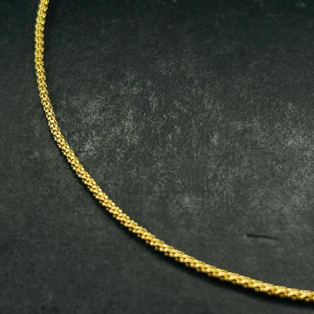 k18 750 ITALY  ネックレス  18金 アジャスター 約50cm 4.3g デザインネックレス ゴールド < 女性アクセサリー/時計  k18 750 ITALY  ネックレス  18金 アジャスター 約50cm 4.3g デザインネックレス ゴールド < 女性アクセサリー/時計の
