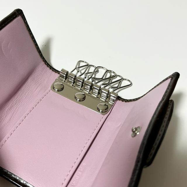 美品 COACH コーチ シグネチャー 6連 キーケース 鍵入れ キャンバス レザー ベージュ ブラウン < 女性ファッション  美品 COACH コーチ シグネチャー 6連 キーケース 鍵入れ キャンバス レザー ベージュ ブラウン < 女性ファッションの