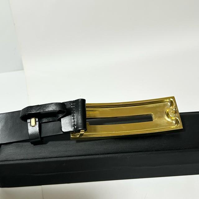 GUCCI �O�b�` ���U�[ �x���g 70/28 036�E2194�E1346�E8 �u���b�N �S�[���h �x���g �� �u�����h�� 