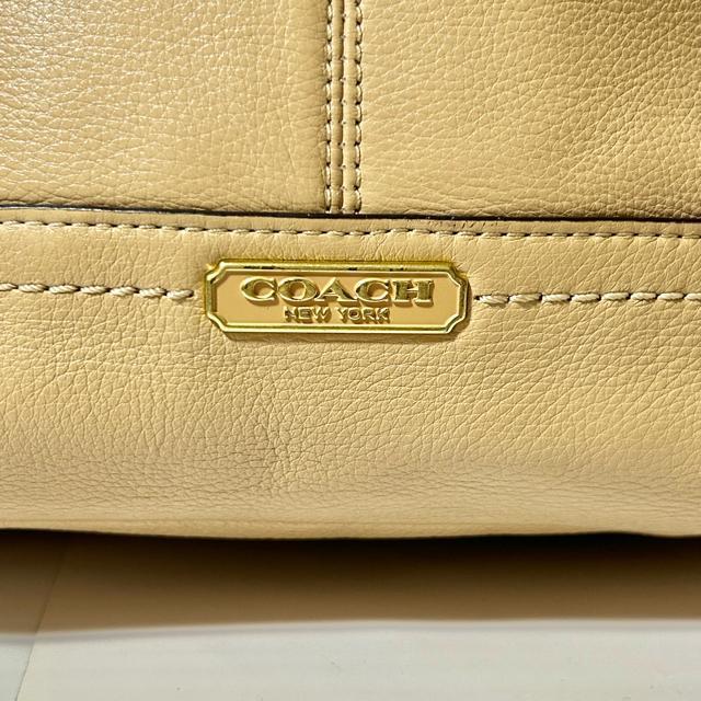 COACH �R�[�` F23284 ���U�[ �n���h�o�b�O �g�[�g �V�����_�[�o�b�O ���|�� ���f�B�[�X �x�[�W�� �� �u�����h�� 