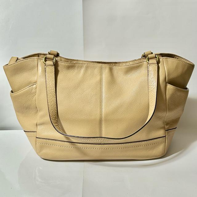 COACH �R�[�` F23284 ���U�[ �n���h�o�b�O �g�[�g �V�����_�[�o�b�O ���|�� ���f�B�[�X �x�[�W�� �� �u�����h�� 