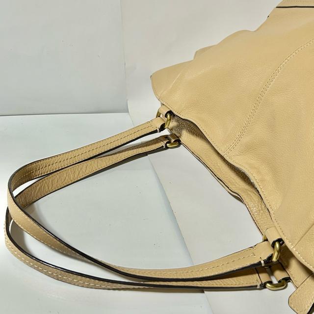 COACH �R�[�` F23284 ���U�[ �n���h�o�b�O �g�[�g �V�����_�[�o�b�O ���|�� ���f�B�[�X �x�[�W�� �� �u�����h�� 