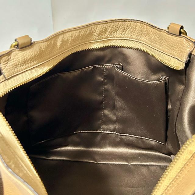 COACH �R�[�` F23284 ���U�[ �n���h�o�b�O �g�[�g �V�����_�[�o�b�O ���|�� ���f�B�[�X �x�[�W�� �� �u�����h�� 