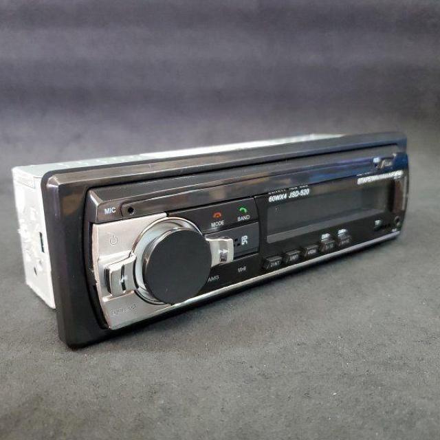 Bluetooth �J�[�I�[�f�B�I microSD 1DIN AUX MP3 WMA AUX USB FM �� ������/�o�C�N