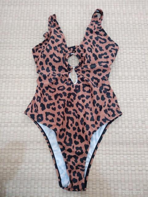 レオパード柄 ワンピース水着 Sサイズ(US) < 女性ファッション レオパード柄 ワンピース水着 Sサイズ(US) < 女性ファッションの