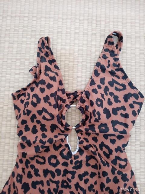 レオパード柄 ワンピース水着 Sサイズ(US) < 女性ファッション レオパード柄 ワンピース水着 Sサイズ(US) < 女性ファッションの