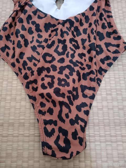 レオパード柄 ワンピース水着 Sサイズ(US) < 女性ファッション レオパード柄 ワンピース水着 Sサイズ(US) < 女性ファッションの