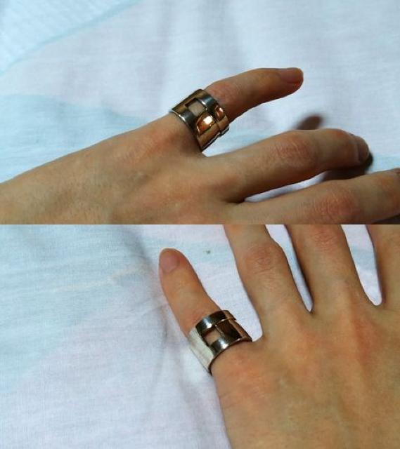 正規 GUCCIグッチ Gロゴ立体ラージリング シルバー925 10号 ワイドバンド オープンエンブレム SV指輪 < ブランド 正規 GUCCIグッチ Gロゴ立体ラージリング シルバー925 10号 ワイドバンド オープンエンブレム SV指輪 < ブランドの