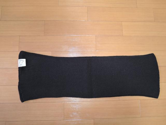 ヒステリックグラマーHYSTERIC GLAMOURマフラー黒ニット < ブランド  ヒステリックグラマーHYSTERIC GLAMOURマフラー黒ニット < ブランドの