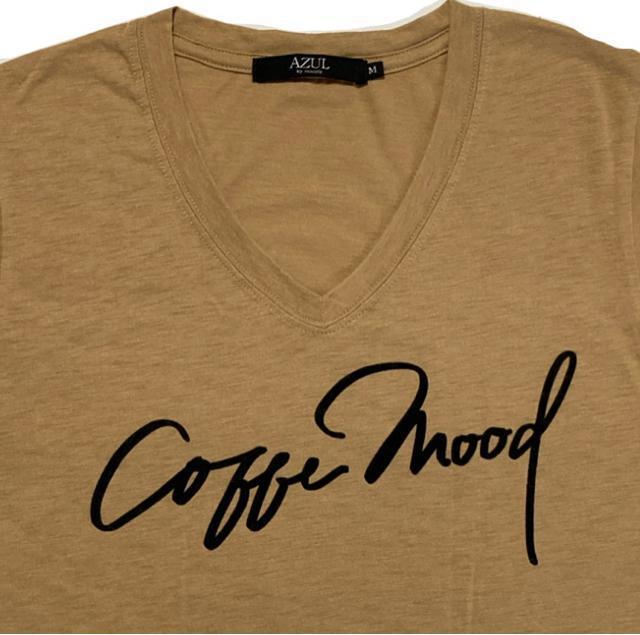 AZUL◎Vネック半袖Tシャツ◎キャメルベージュ(M)美品 < ブランド AZUL◎Vネック半袖Tシャツ◎キャメルベージュ(M)美品 < ブランドの