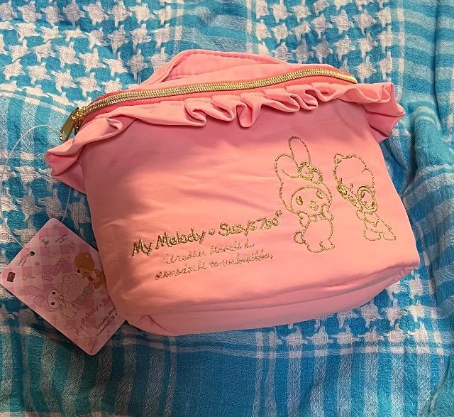 スージーズー マイメロディ バニティポーチ 未使用 < 女性ファッション  スージーズー マイメロディ バニティポーチ 未使用 < 女性ファッションの