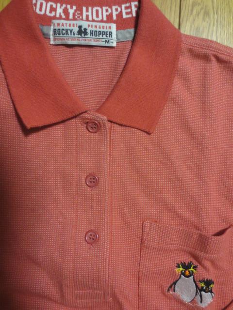 ROCKY HOPPER イワトビペンギン 綿×ポリエステル 長袖 ポロシャツ M < レジャー/スポーツ ROCKY HOPPER イワトビペンギン 綿×ポリエステル 長袖 ポロシャツ M < レジャー/スポーツの