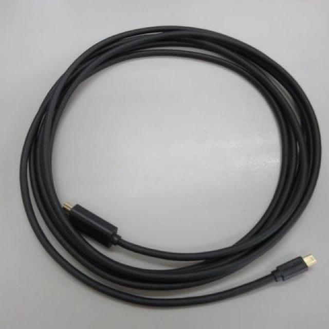 amazonbasucs ケーブル 約460cm 1本 黒 < PC本体/周辺機器 amazonbasucs ケーブル 約460cm 1本 黒 < PC本体/周辺機器の