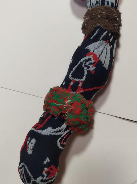 ハンドメイド ぬいぐるみ ナイロンニット アフロなのっぽ アンニュイガール < おもちゃ  ハンドメイド ぬいぐるみ ナイロンニット アフロなのっぽ アンニュイガール < おもちゃの