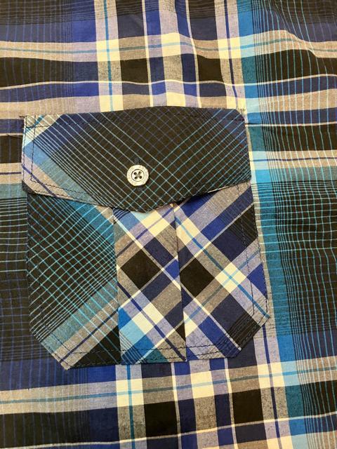 Ablanche NEWYORK  アバランチ  ハンサムチェック  半袖シャツ サイズ XXL位 < 男性ファッション  Ablanche NEWYORK  アバランチ  ハンサムチェック  半袖シャツ サイズ XXL位 < 男性ファッションの