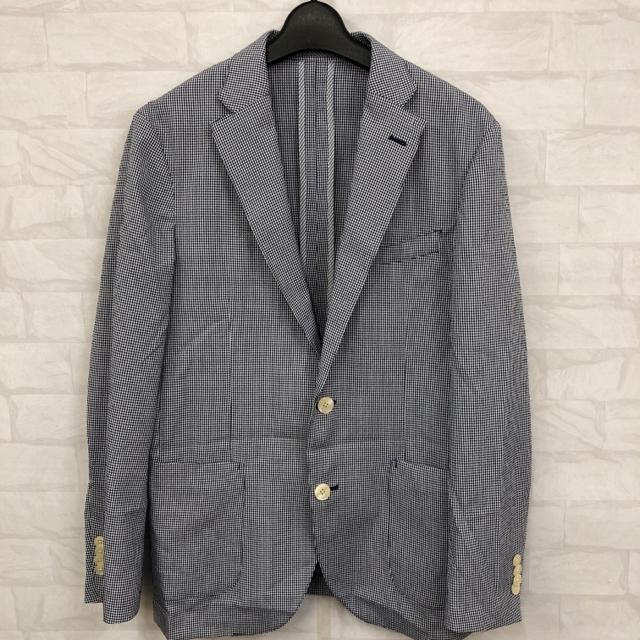 即決 TAKAQ タカキュー シアサッカージャケット HECI-91214 < 男性ファッション  即決 TAKAQ タカキュー シアサッカージャケット HECI-91214  < 男性ファッションの