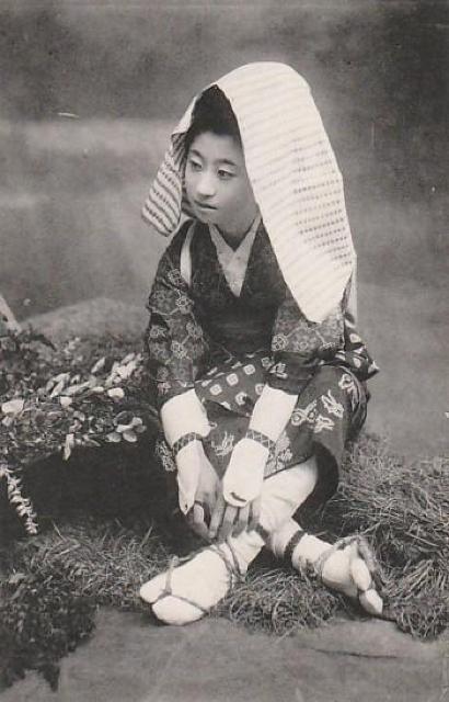 京都 大原女 戦前絵はがき 4種【F-51】 < ホビー 京都 大原女 戦前絵はがき 4種【F-51】 < ホビーの