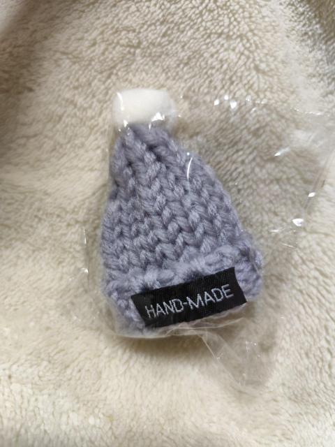 ニット帽のヘアクリップ グレー < 女性アクセサリー/時計 ニット帽のヘアクリップ グレー < 女性アクセサリー/時計の