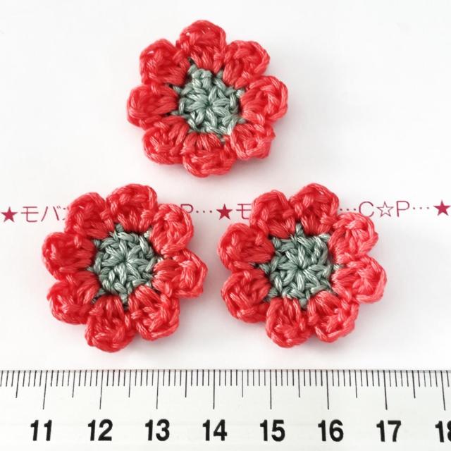 1*ハンドメイド♪花びらよれないお花モチーフ 15 < ペット/手芸/園芸  1*ハンドメイド♪花びらよれないお花モチーフ 15  < ペット/手芸/園芸の